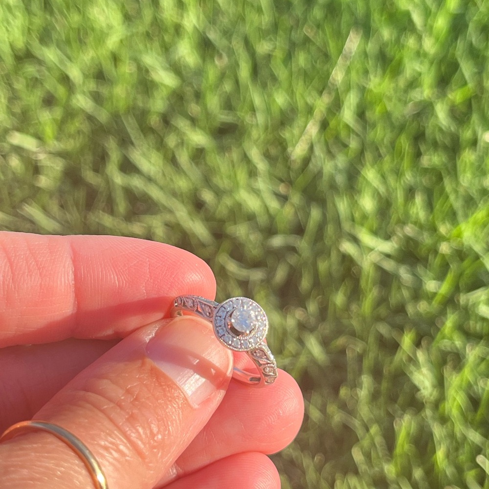 Sweet little engagement ring